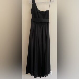 Long black formal dress, Vera Wang White label, size 10